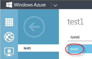 azure container list of blobs