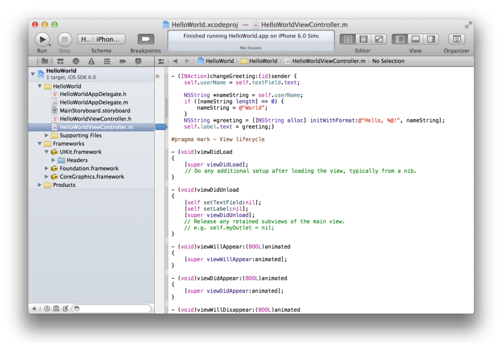 xcode breakpoint