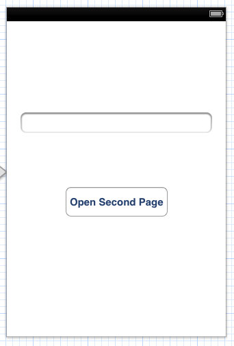 xcode first page