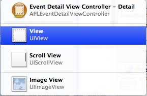 xcode select layers with shift control click view