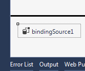 Visual Studio DataGridview Binding DatSource insert