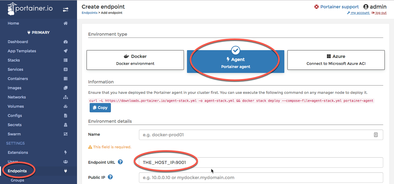 Docker stack deploy. ГКД B фтвзщште. Portainer. Docker-compose.yml. Admin support.