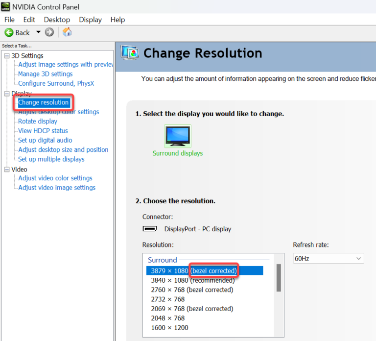 Enable surround physx for multiple displays on asus rog strix laptop